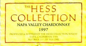 Hess Chardonnay