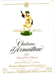 Ch d'Armailhac 1997