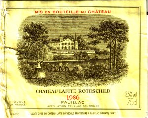 Ch Lafitte-Rothschild 1986
