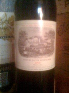 Ch Lafitte-Rothschild 1989 New