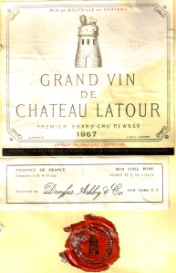 Ch Latour 1967 Pauillac