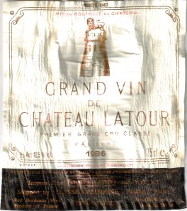 Ch Latour 1986
