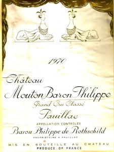 Ch Mouton Baron Philippe 1970