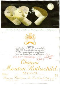Ch Mouton-Rothschild 1986