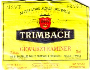 Alsace Gewurztraminer