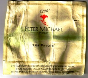 Peter Michael Les Pavots 1996