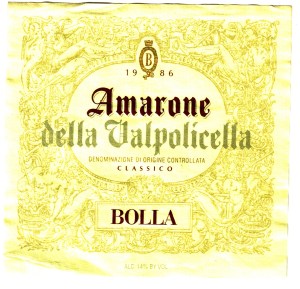 Amarone della Valpolicella Bolla 1986