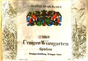 Urziger Wurzgarten Spatlese Oster