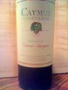 Caymus Cabernet Sauvignon 2000