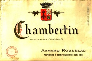Chambertin Armand Rousseau