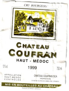 Chateau Coufran Haut-Medoc 1999