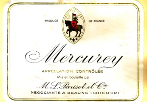 Mercurey Parisol 1971