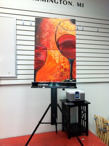 Painting with a Twist subject