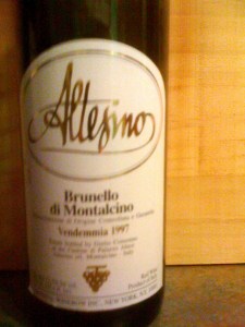 Altesino Brunelllo di Montalcino 1997