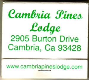 CA Cambria Pines Lodge MB