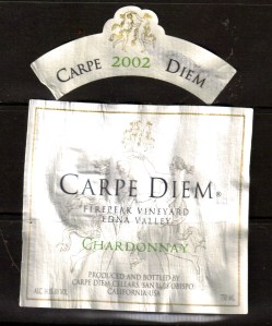 Carpe Diem Chardonnay 2002