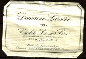 Domaine Laroche Les Fourchaumes Chablis Premier Cru 1995
