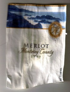 Merlot Monterey County 1999