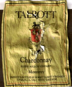 Talbott Chardonnay Sleepy Hollow 1994