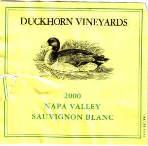 Duckhorn Sauvignon Blanc Napa 2000