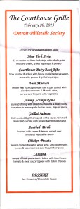 MI The Courthouse Grill Menu
