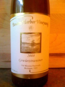 Bowers Harbor Gewurztraminer Old Mission 2008