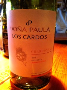 DonaPaula Los Cardos Chardonnay Mendoza 2011