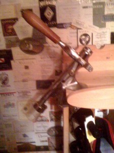 Large Antique Table Top Corkscrew