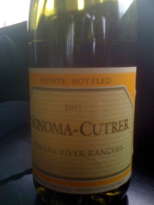 Sonoma-Cutrer Chardonnay Russian River 2011