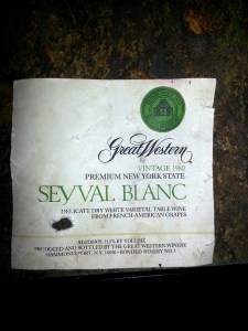 Great Western Seyval Blanc NY 1980