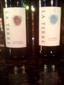 La Terre Cabernet Sauvignon and Merlot
