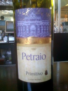 Petraio Primitivo 2010