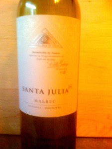 Santa Julia Malbec 2010