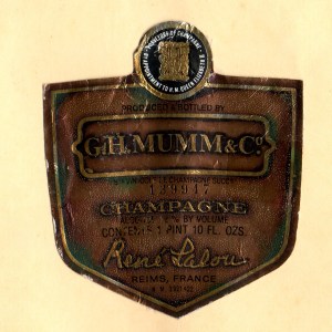 GH Mumm & Co Champagne Reims NV
