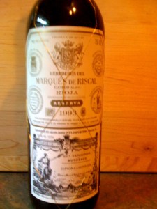 Marquis de Riscal Rioja Reserva 1993
