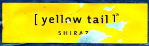 Yellow Tail Shiraz Label