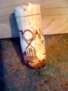 Brunello di Montalcino Loreto Mastrojani 1991 cork