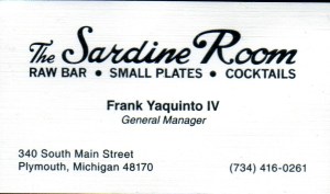 MI The Sardine Room BC