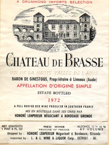 Ch de Brasse 1972