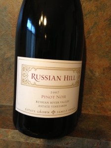 Russian Hill Pinot Noir 2007