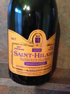 Saint Hilaire Blanquette de Limoux 2008