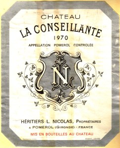 Ch La Conseillante 1970