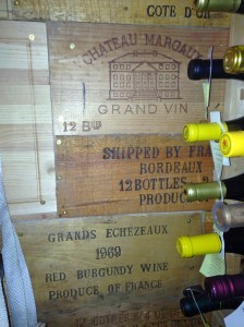 Far Wall in Wine Cellar