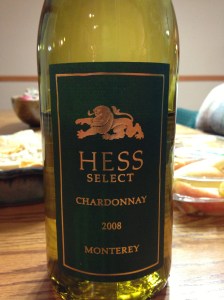Hess Select Chardonnay Monterey 2008
