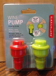 Travel Wine Pump