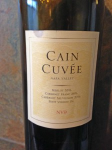 Cain Cuvee NV9