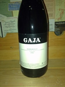 Gaja Barbaresco 1982