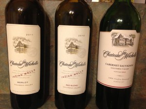 Three Chateau Ste Michelle