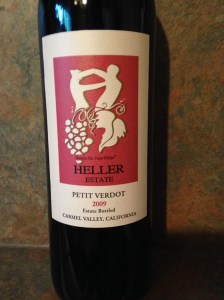 Heller Estate Petit Verdot 2009