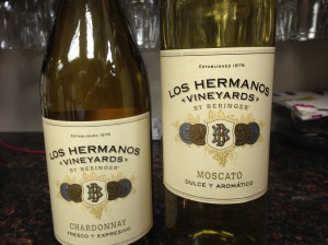 Los Hermanos Chardonnay and Moscato